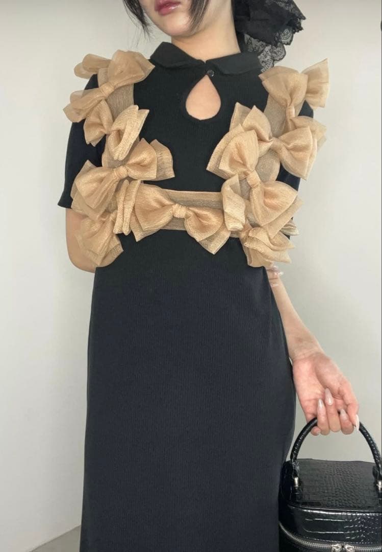 Carmelo Tulle ribbon harness リボンハーネス