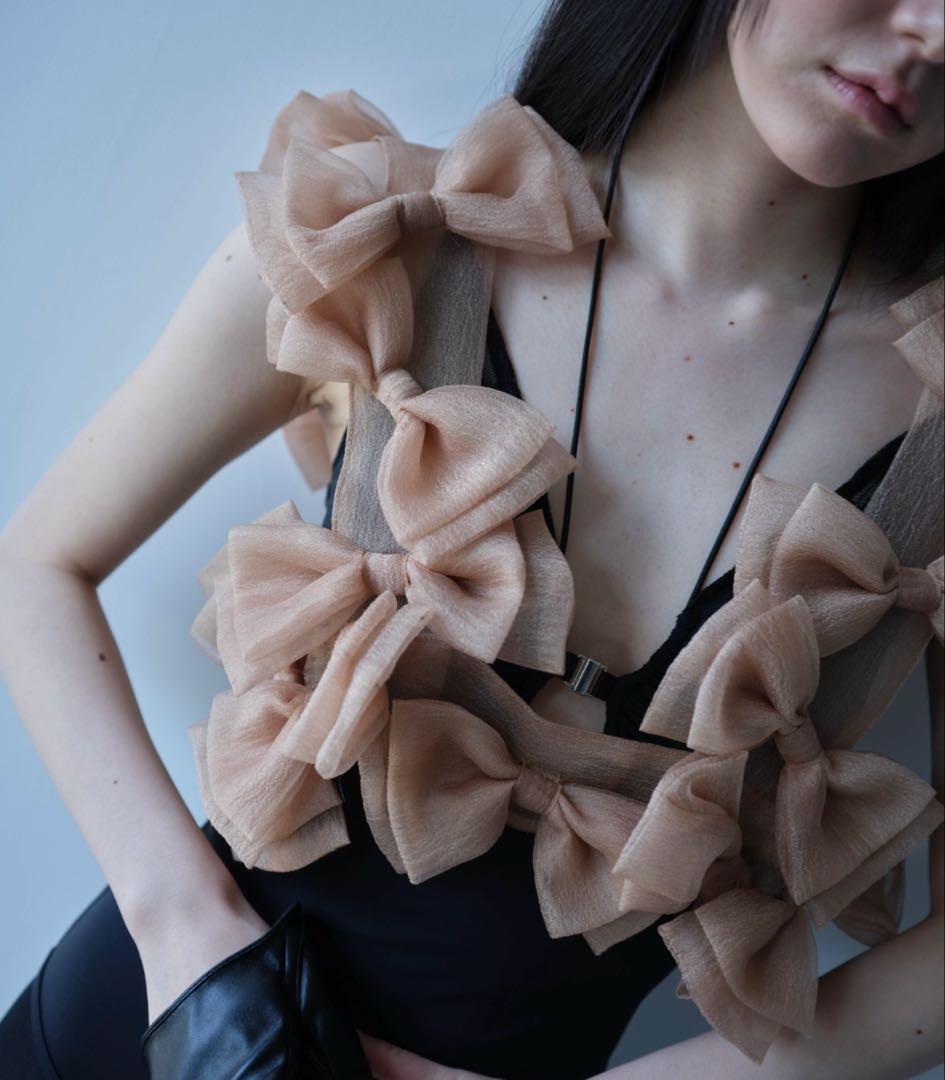 Carmelo Tulle ribbon harness リボンハーネス