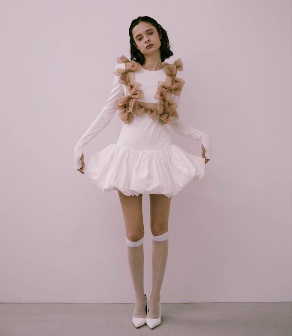 Carmelo Tulle ribbon harness リボンハーネス