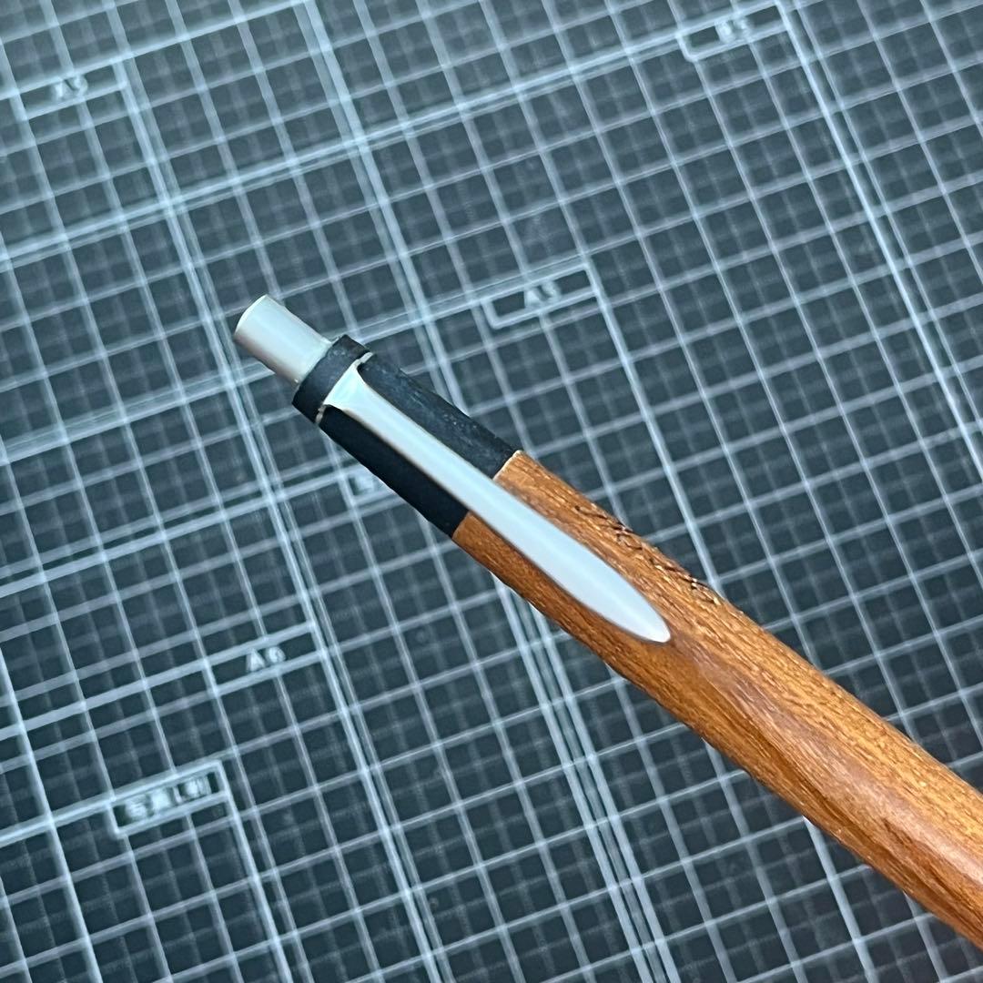 にくだんご◆野原工芸 エンジュの太軸ペン 刻印あり