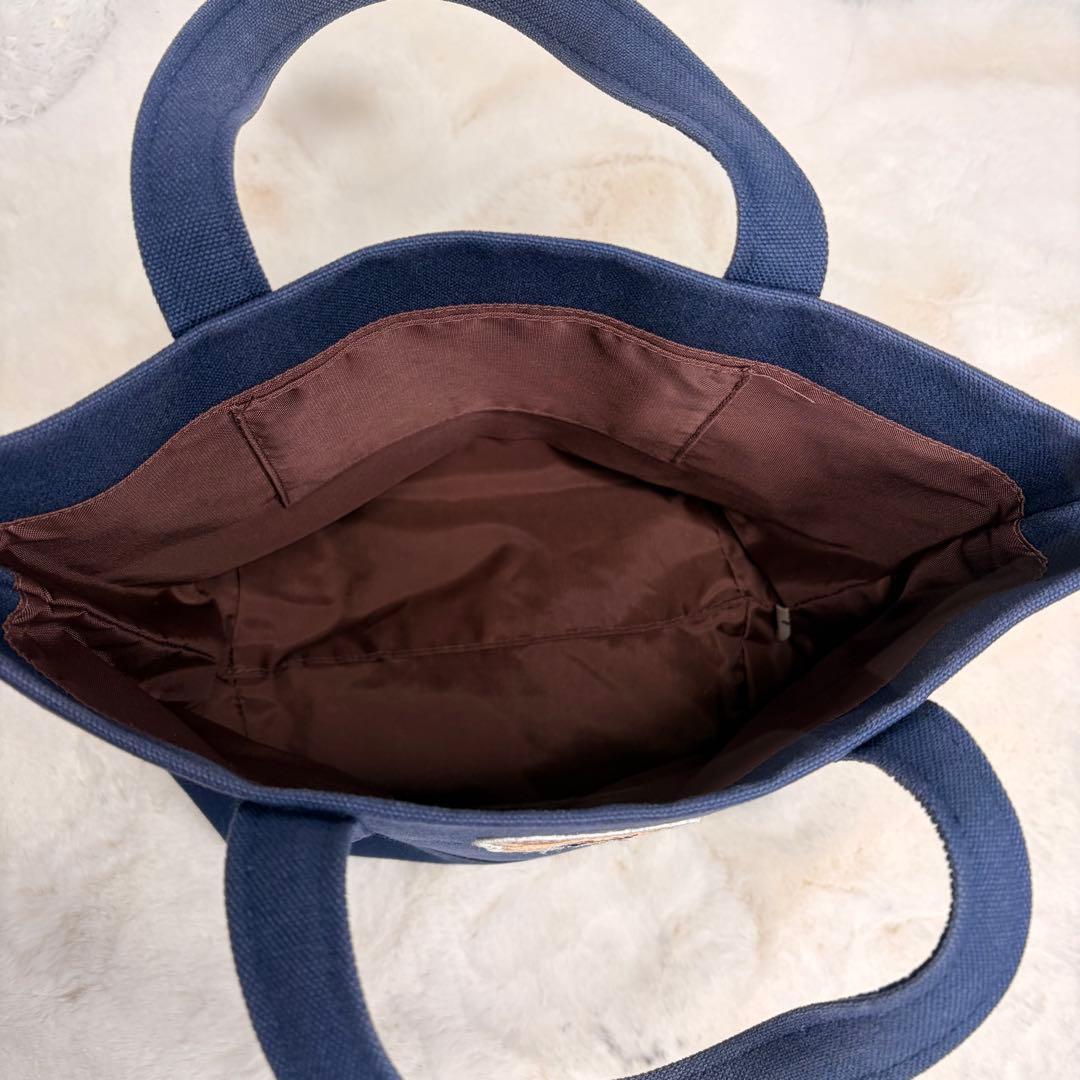 LOVERARY BY FEILER オールドテディ ワッペントートバッグ 小