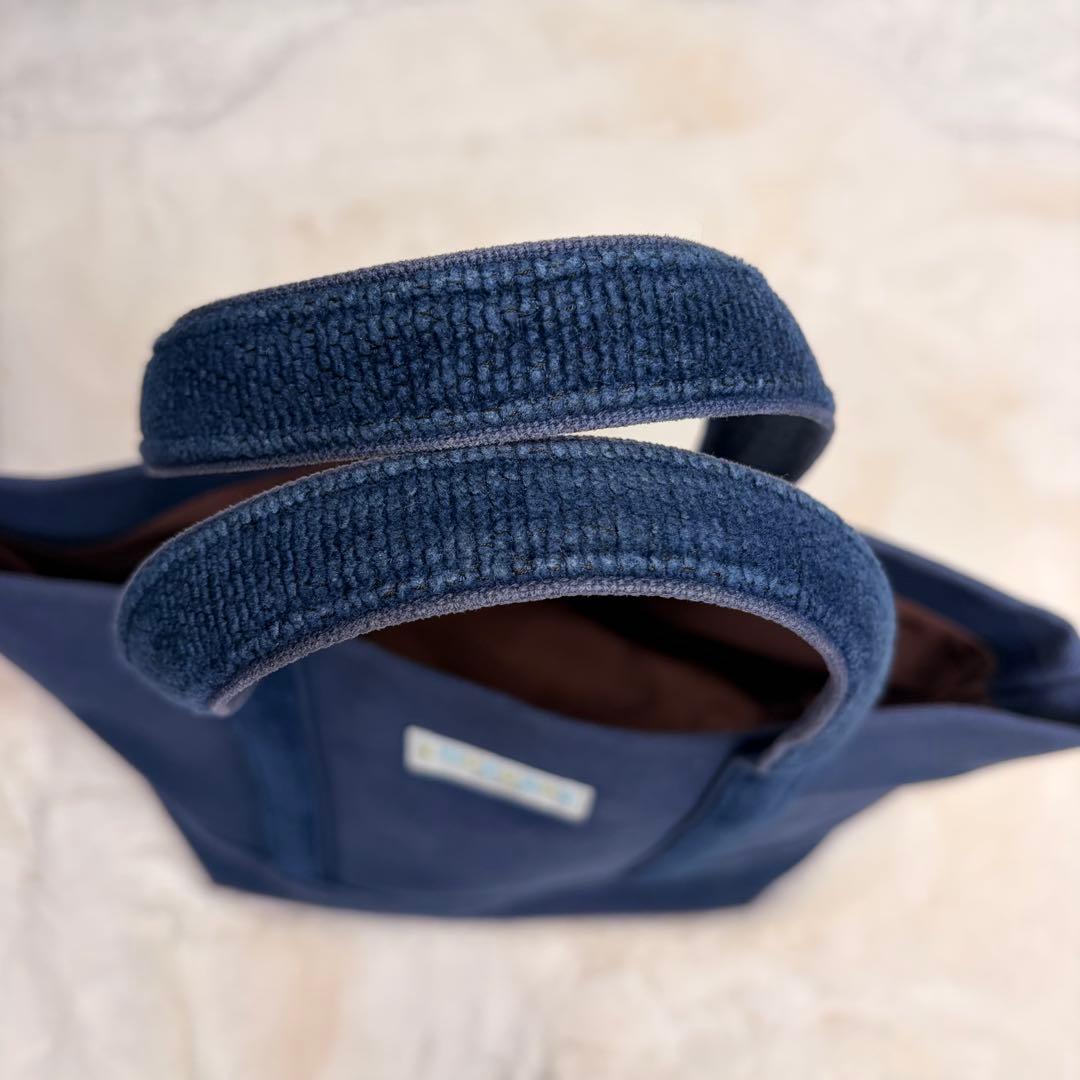 LOVERARY BY FEILER オールドテディ ワッペントートバッグ 小