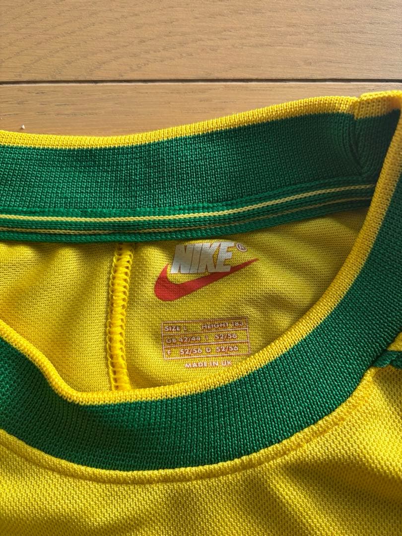 NIKE ブラジル代表 ユニフォーム ロナウド 9番 1998年　L UK製