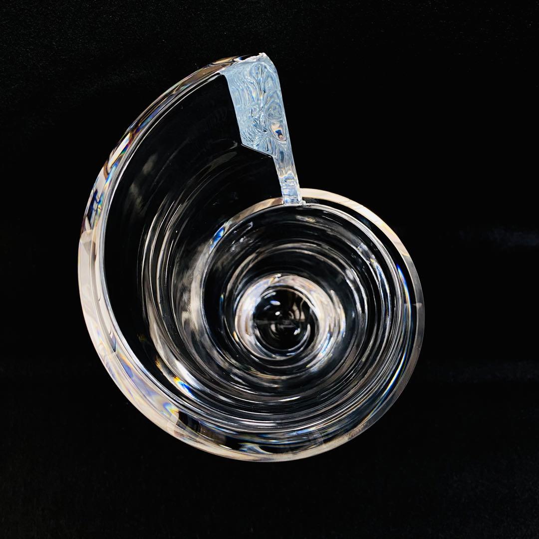 【未使用】バカラ フラワーベース スパイラル Sサイズ 花瓶 インテリア