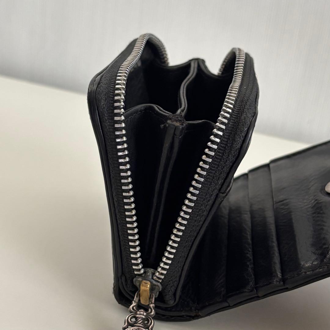 ぽ*ぽ様 クロムハーツCHROME HEARTS スクエアジップ