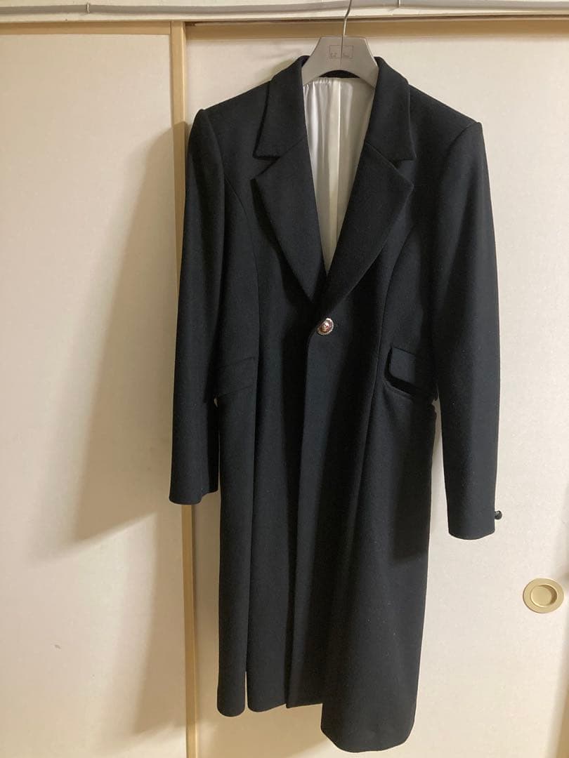 アリスアウアア alice auaa ウールコート マキシ丈 ユニセックスL