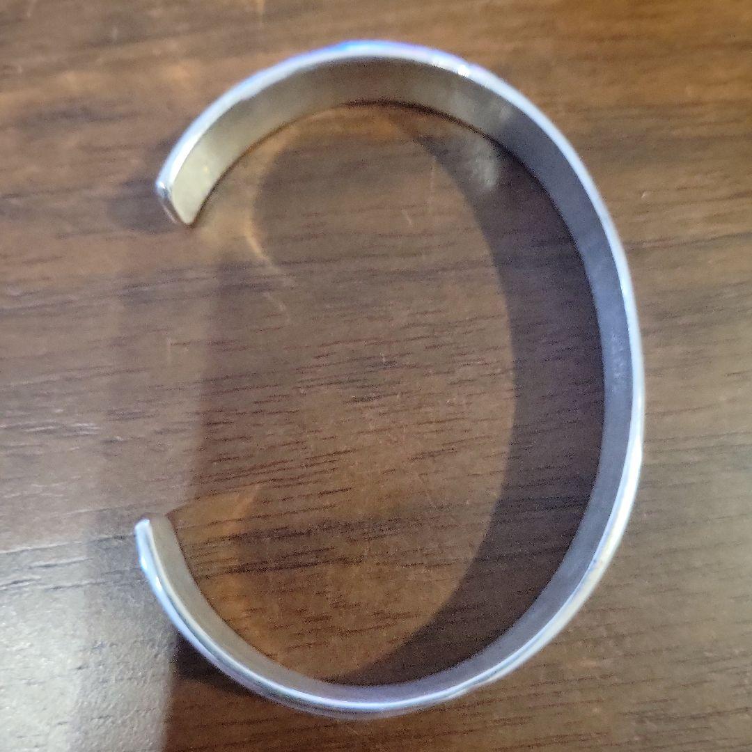 ナバホ族 Bruce Morgan スタンプワーク バングル