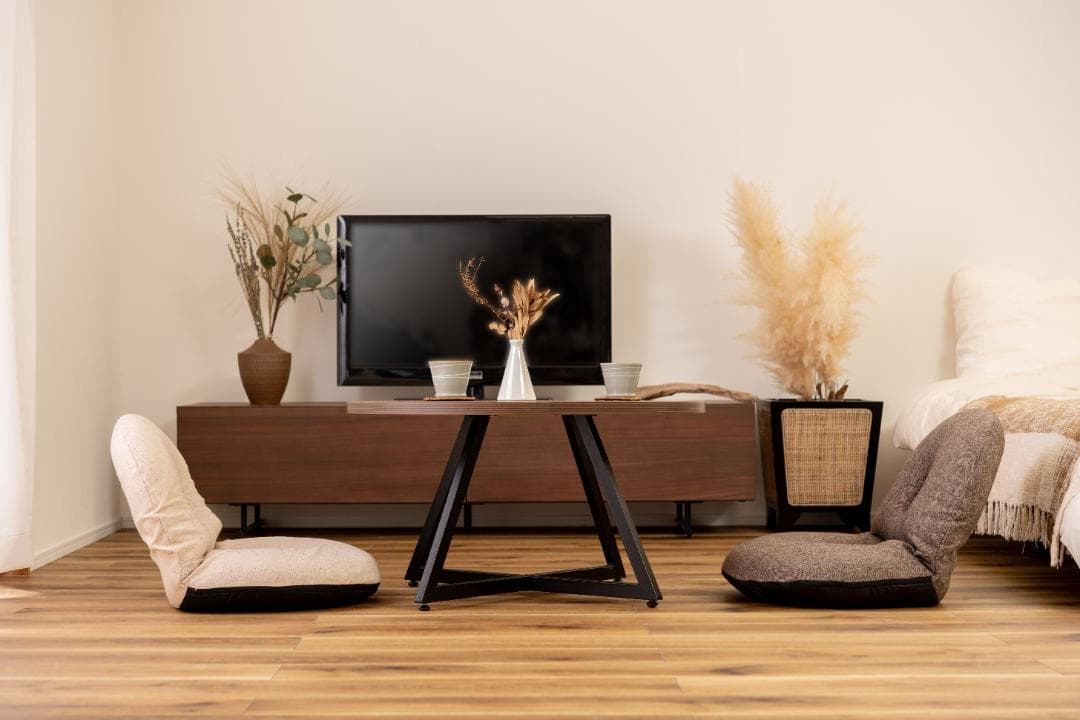 プランターカバー ラタン 木製 室内 おしゃれ 足付き GUY-924 N01