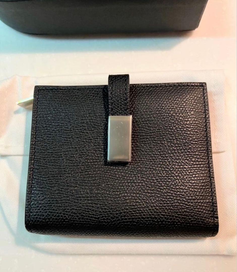 Valextra ヴァレクストラ 二つ折り財布 ブラック 新品・未使用