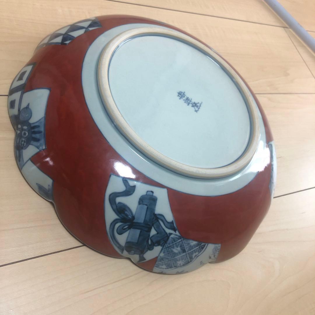 有田焼　陶祥窯　飾皿　晴れの日　希少　お正月　特大大皿