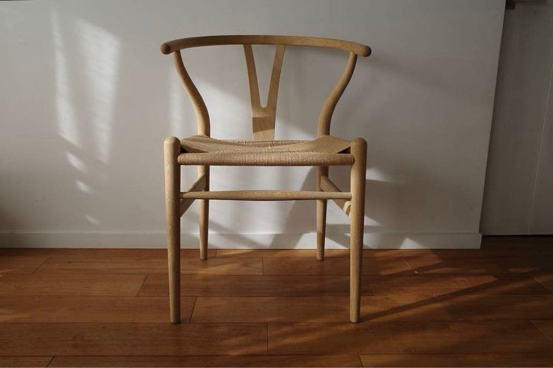 美品【ウェグナー yチェア】オーク ソープフィニッシュ