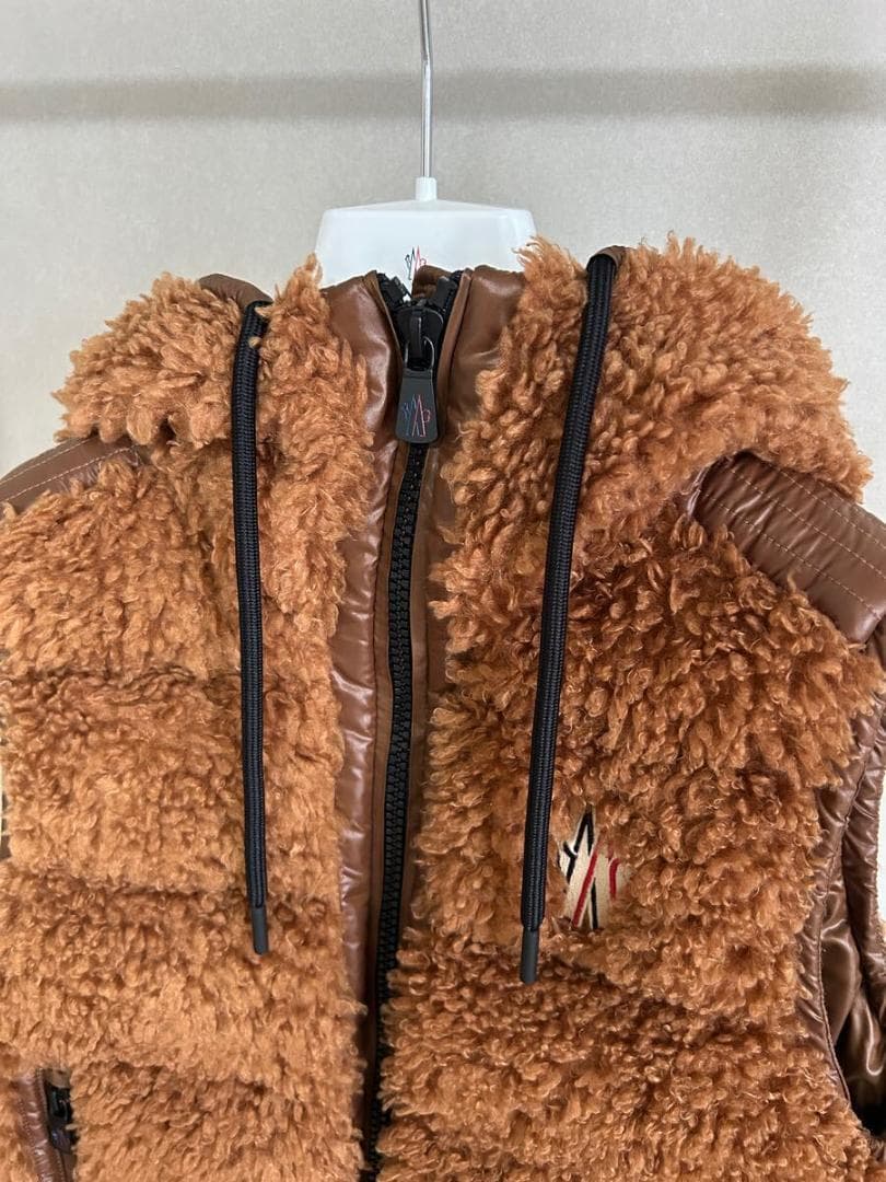 ★モンクレール　テディベスト　2022〜2023AW　S　ブラウン　超美品★