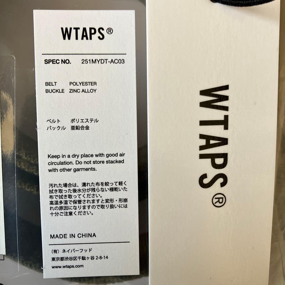 【新品】WTAPS ウェビングベルト