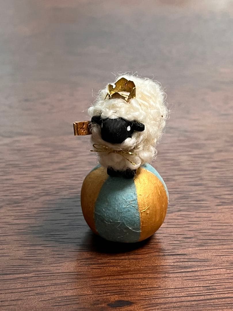 羊の置物 4体セット 伊勢丹 新宿にて購入　toji kyoko作