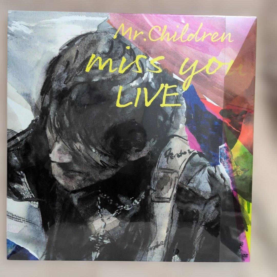 新品未開封Mr.Children miss you LIVE DVDステッカー付