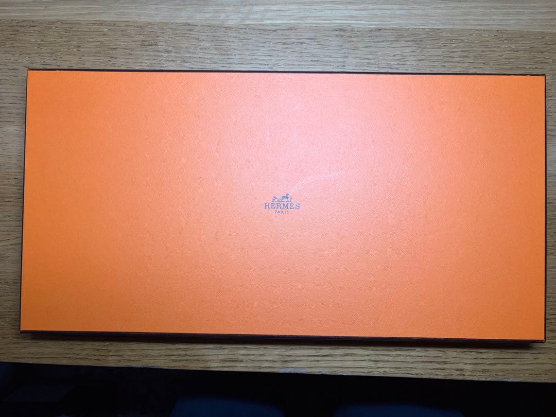 り*ん様 HERMÈS Hサマーブロック マフラー カシミヤ ブルー