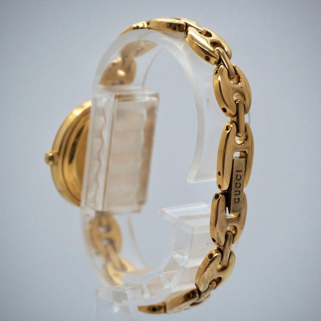 242 稼働【美品】GUCCI 時計　箱付き チェンジベゼル　6色　ゴールド