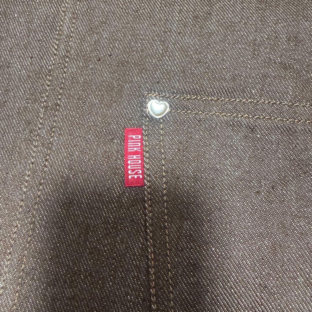極上美品 PINK HOUSE ヴィンテージ デニム ジャンパースカート