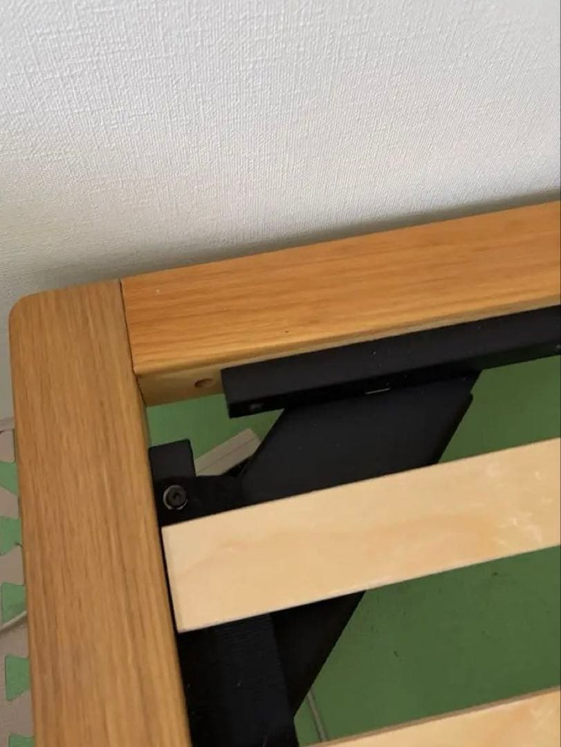 無印良品　ベッドフレーム　ダブル・オーク材