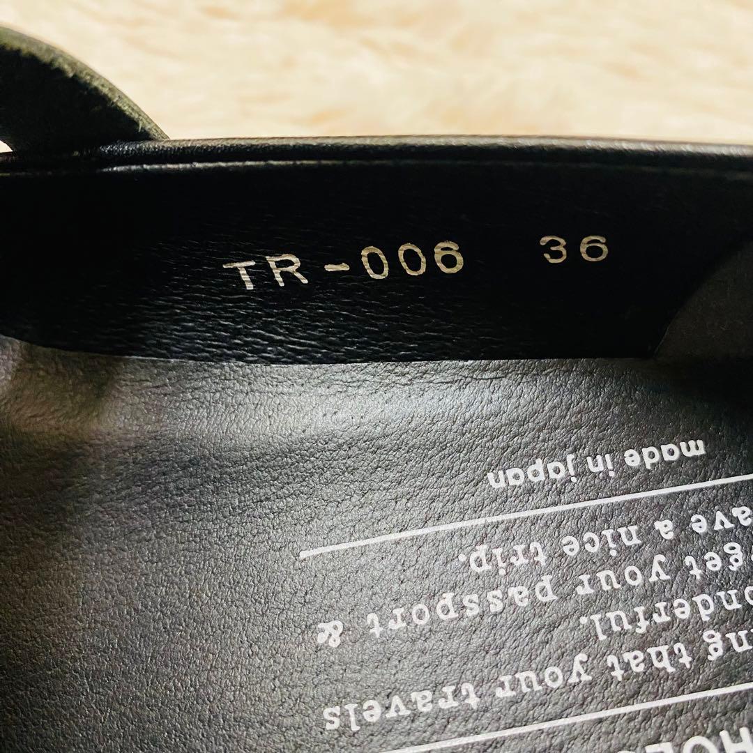 未使用級！chausser トラベルシューズ バイ ショセ　本革　パンプス