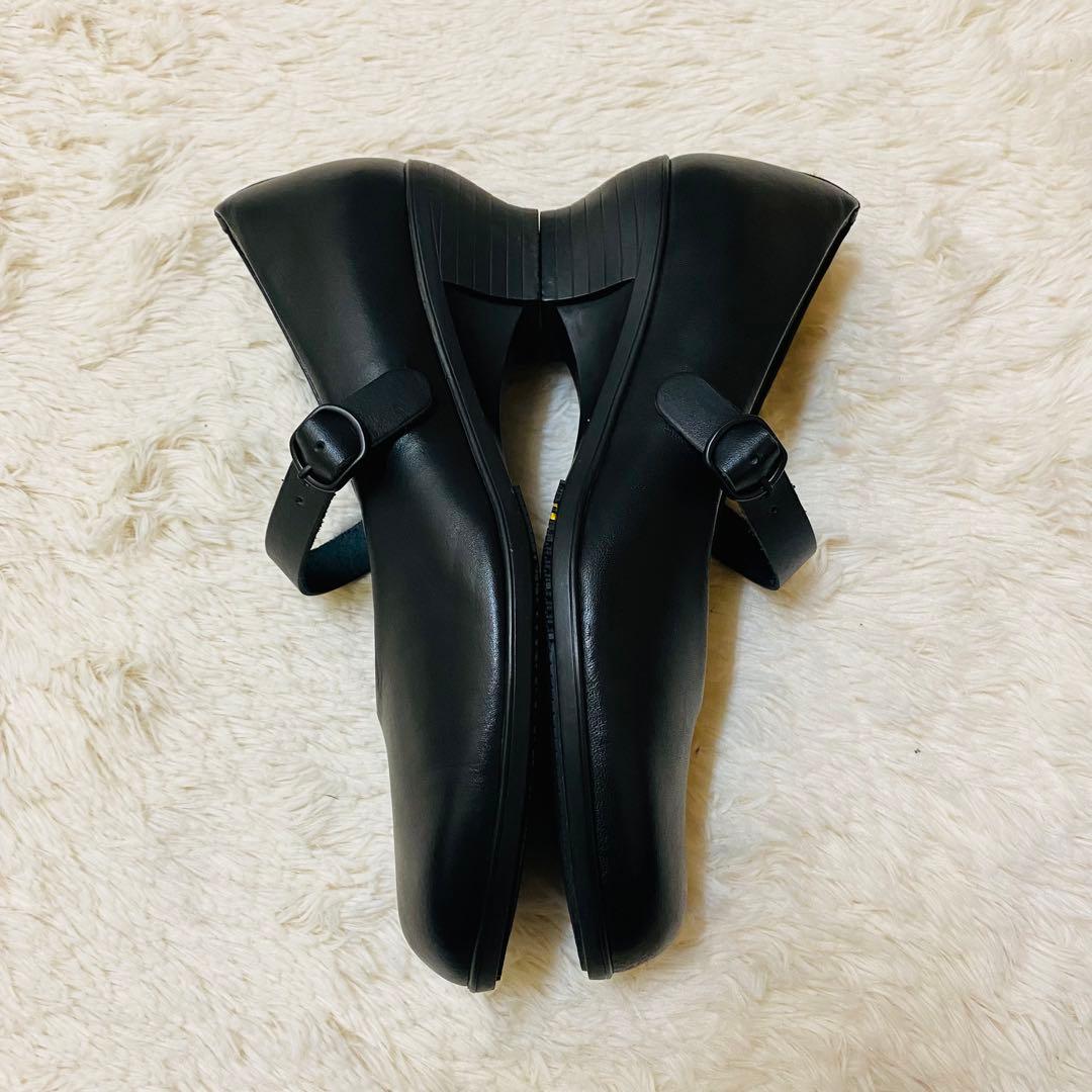 未使用級！chausser トラベルシューズ バイ ショセ　本革　パンプス