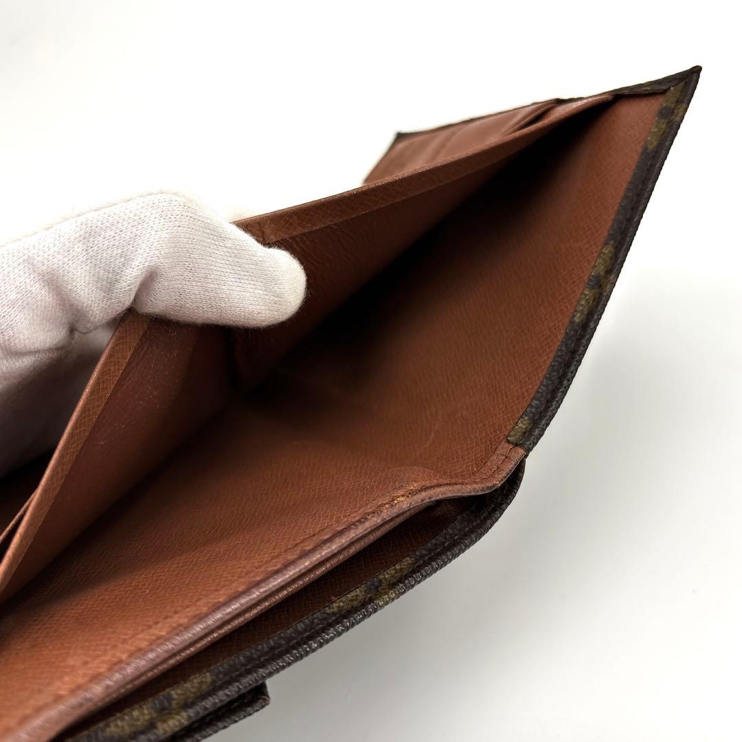 人気　ヴィトン モノグラム ポルトモネビエカルトクレディ Wホック 2つ折り財布