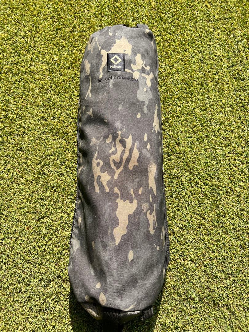 最終値下げ！Helinox タクティカルコット マルチカムブラック　廃盤品