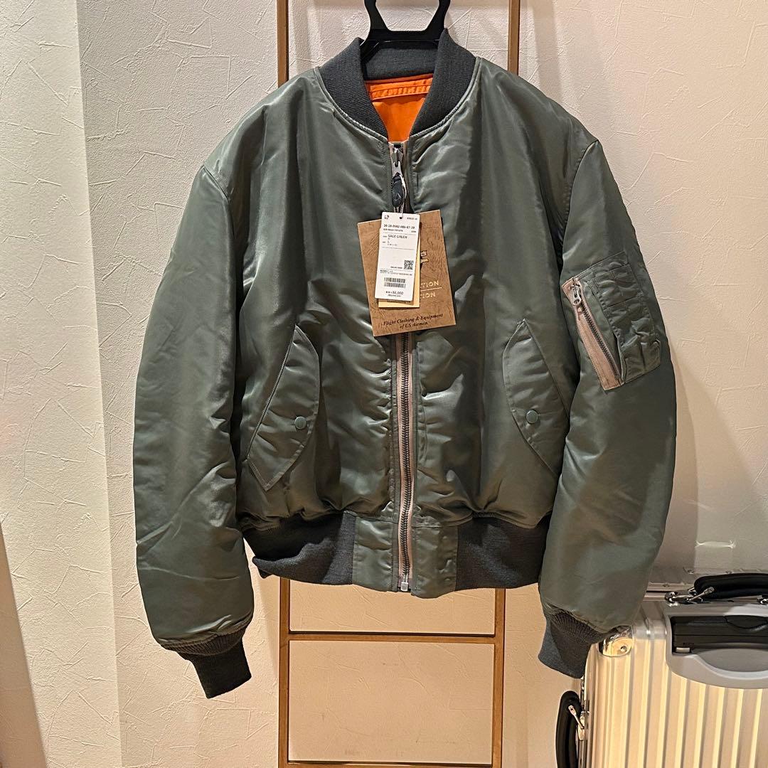 【新品】バズリクソンズ BEAMS PLUS別注 MA-1 size L