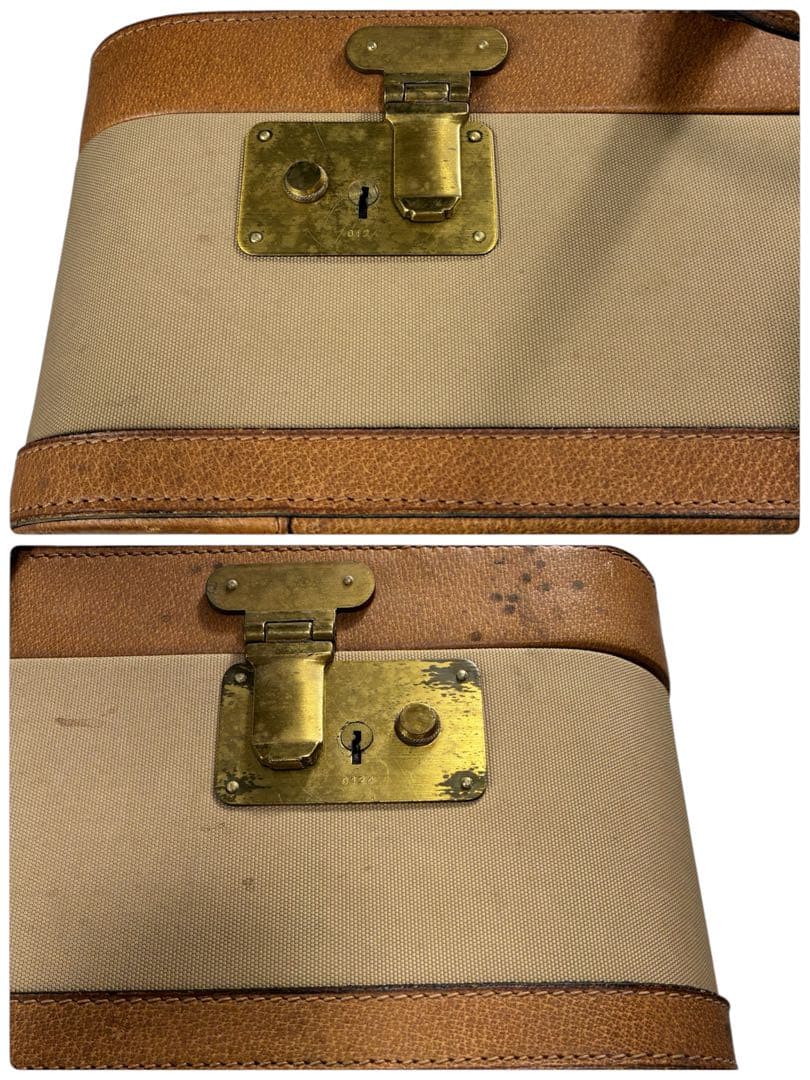 超希少✨GUCCIグッチ アンティーク トランクケースト シェリーライン