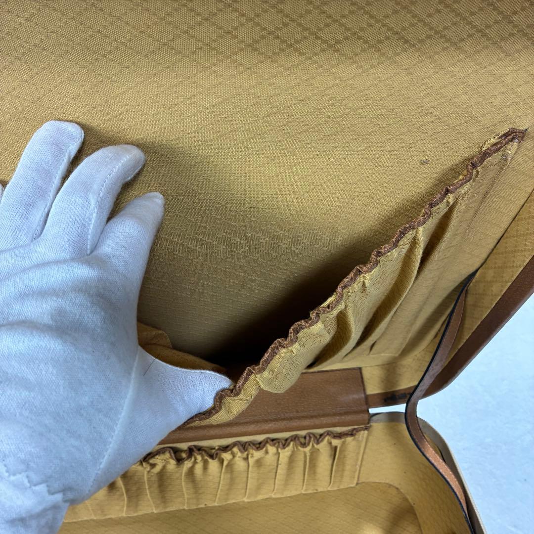 超希少✨GUCCIグッチ アンティーク トランクケースト シェリーライン