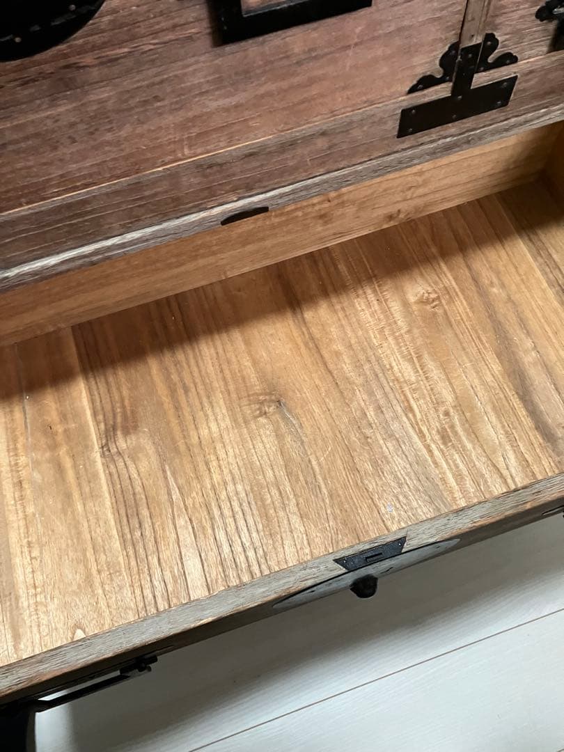 ②★希少★おしゃれ　大正時代 絹ダンス　和ダンス　和箪笥 収納家具【引取限定】