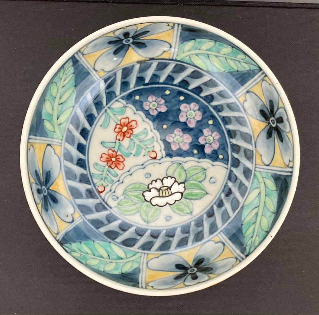 佐藤走波（六代）深皿　鉢　花文