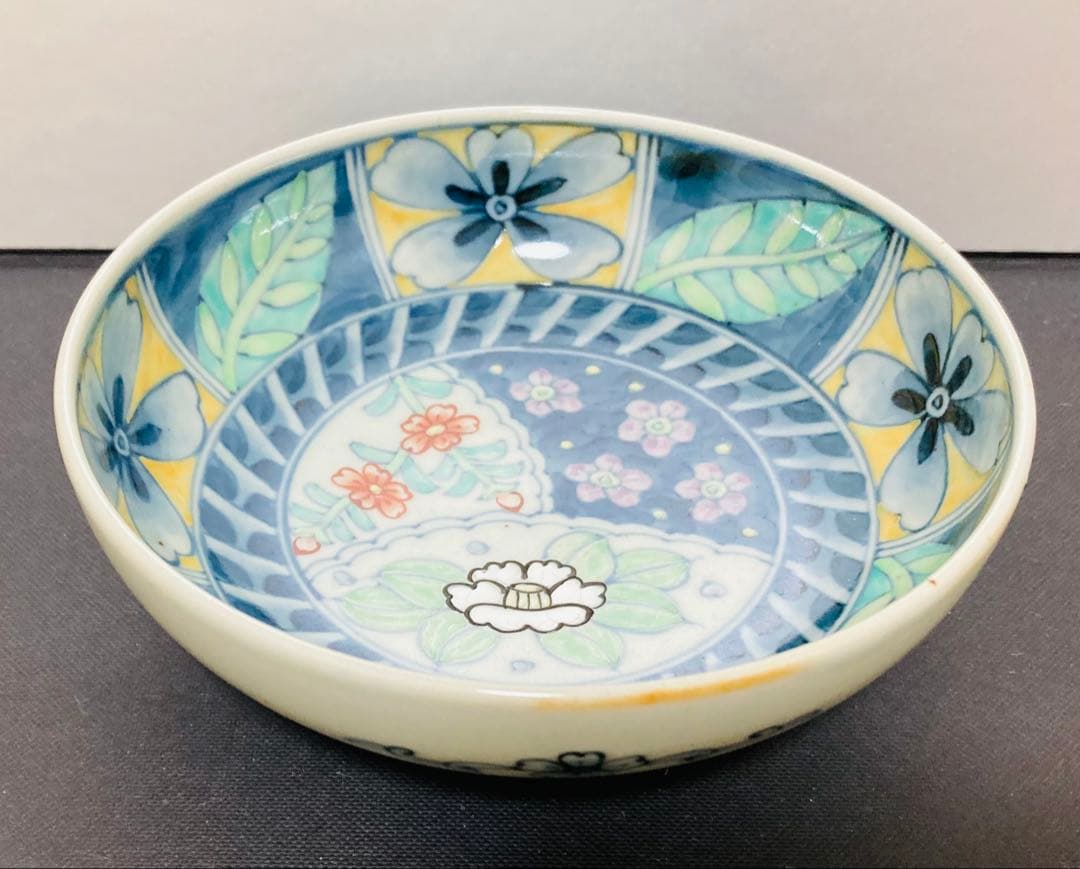 佐藤走波（六代）深皿　鉢　花文