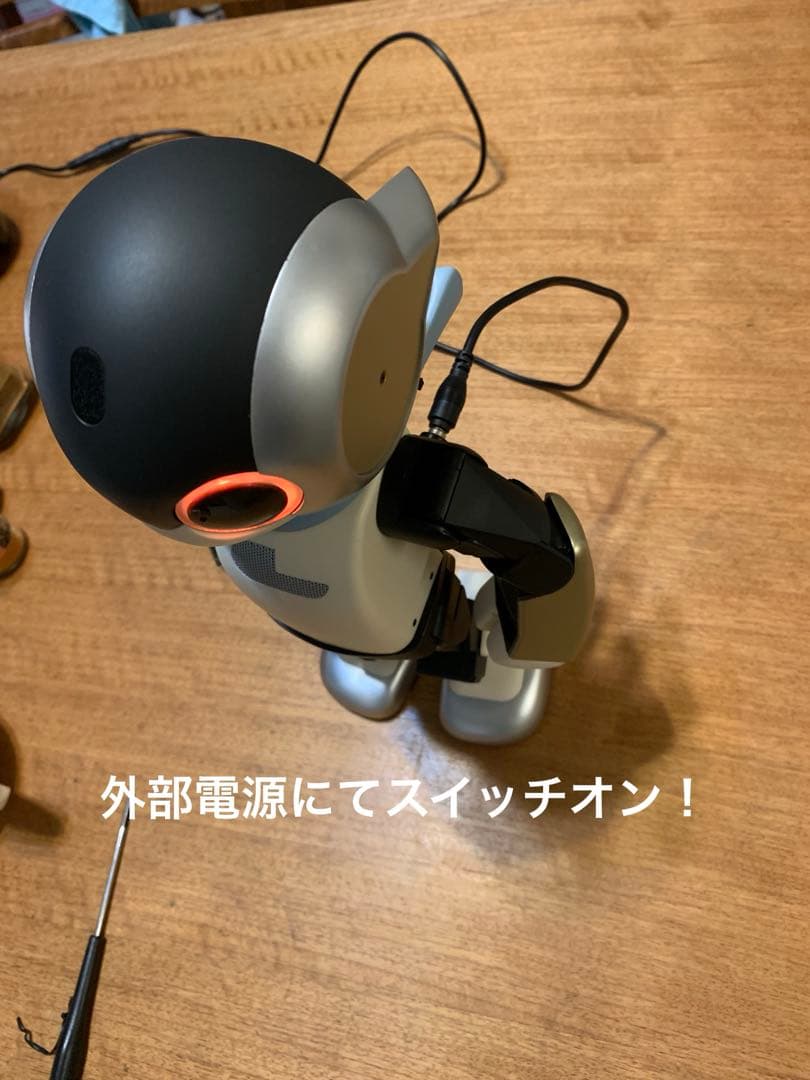 H*i様 ロビ 2DX版　バッテリー不要、外部電源完動品　オーナー愛称登録してお