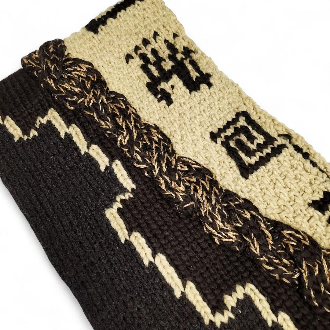 新品 KAPITAL 手編みマフラー キャピタル Kountry カウチン 縮絨