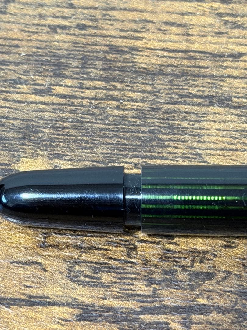 1970年代　ペリカン　万年筆　400NN ブラックストライプ　14c 細字