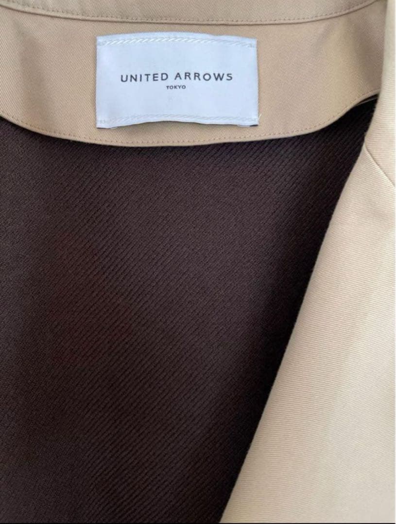 ユナイテッドアローズUWSCビッグトレンチコート34 UNITED ARROWS