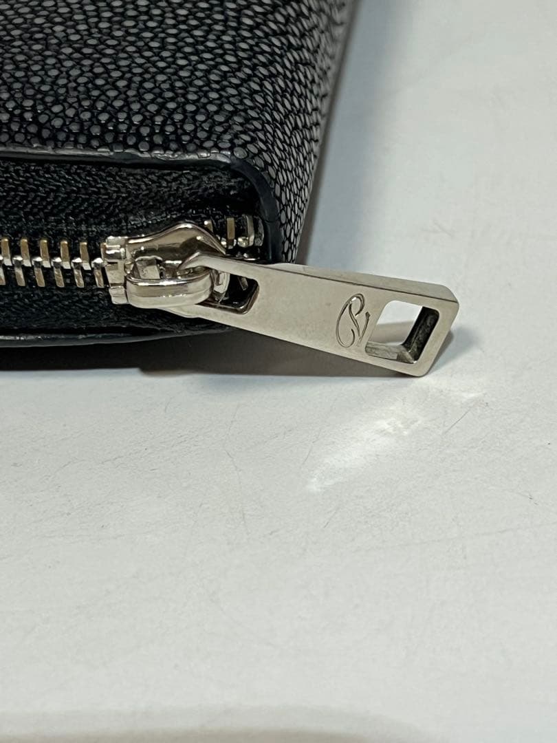 PRECIOUS PRESTIGE/長財布/黒/ガルーシャ エイ革