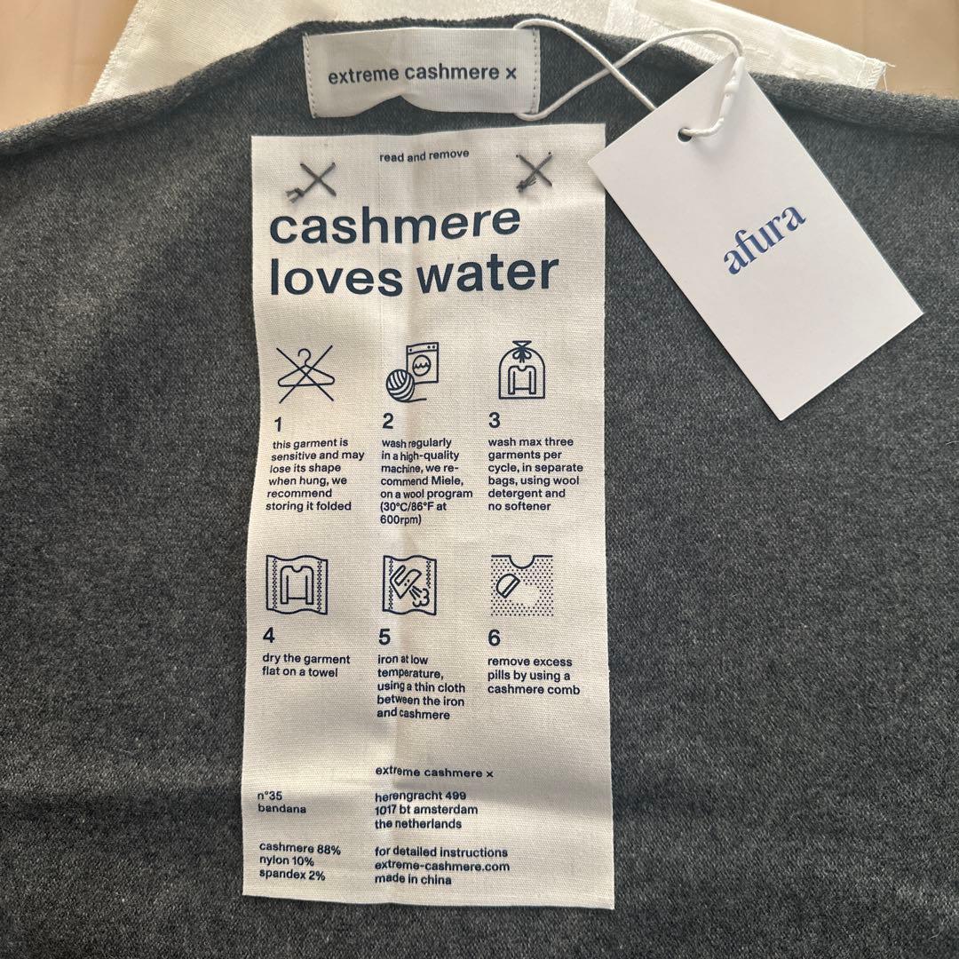 m*k様 Extreme cashmere バンダナ　スカーフ　マフラー