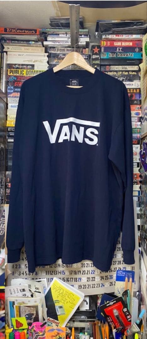 BEAMS A.H × VANS XXL NAVY SSZ ロンT ビームス
