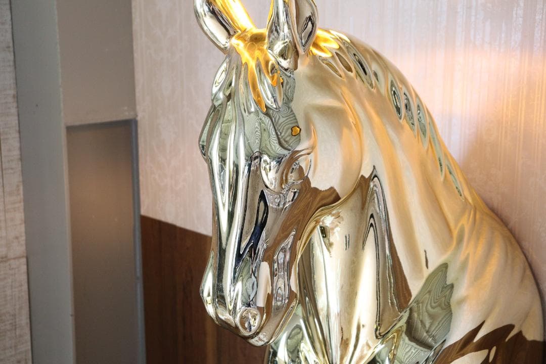 フロアスタンド ホースライト ゴールド 1灯 ランプ 照明