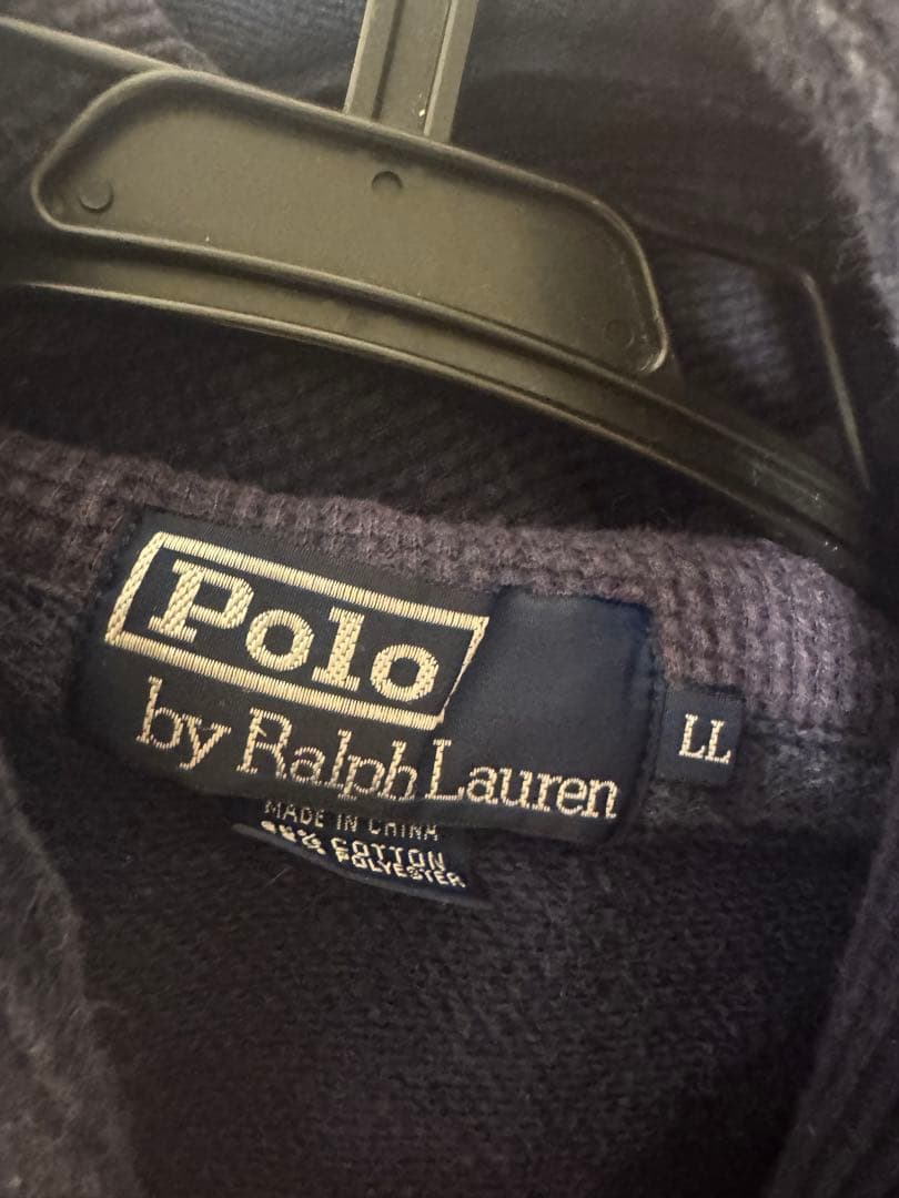 Polo by Ralph Lauren ネイビー パーカー LL