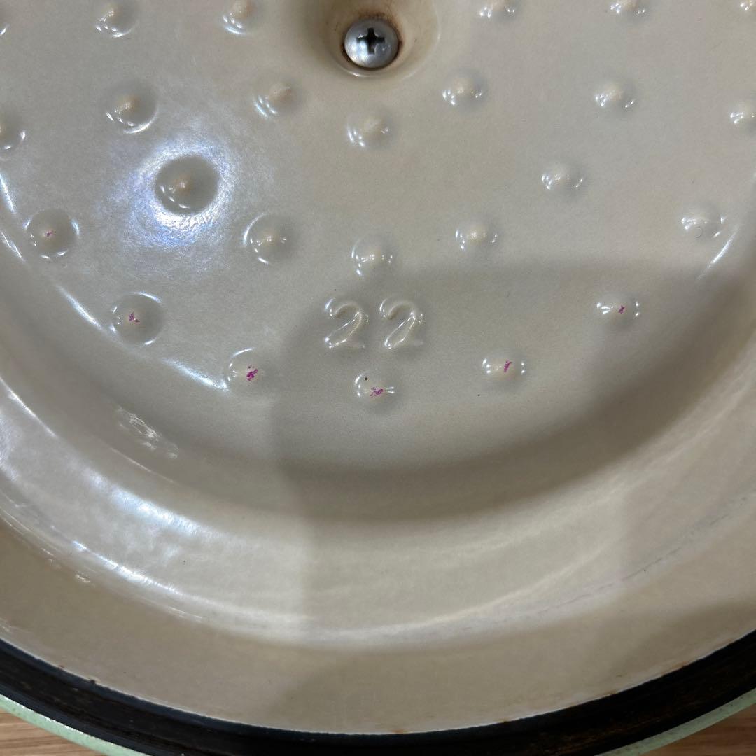 VERMICULAR バーミキュラ　オーブンポット #22 パールグリーン