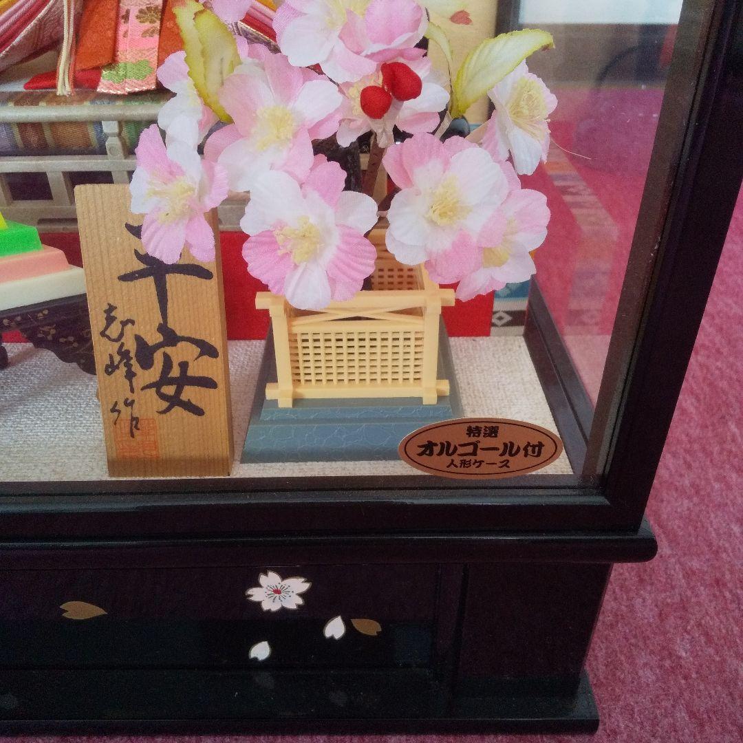 特選オルゴール付雛人形ケース入り