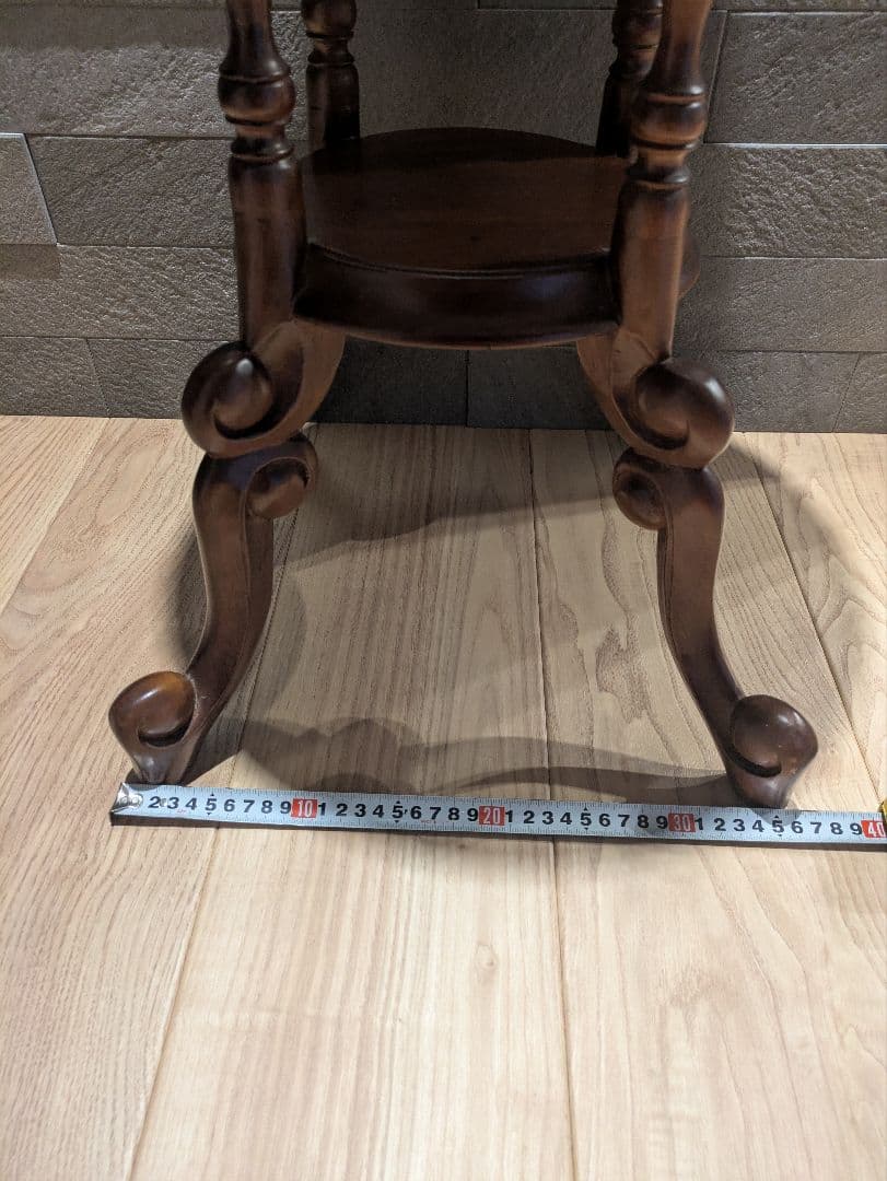 英国　イギリス　ツイストレッグ　フラワースタンド　花台　アンティーク