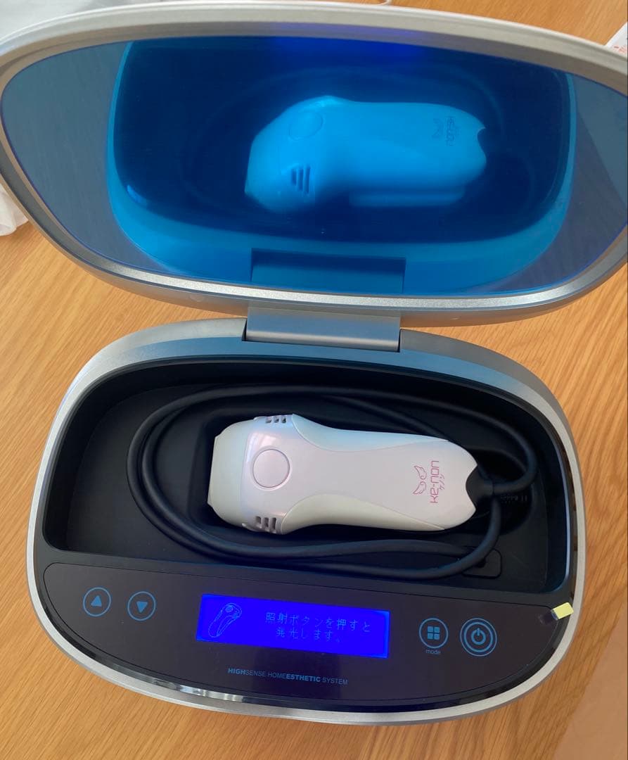 エムテック　ケノン　脱毛器　Ver.7.2 パールホワイト