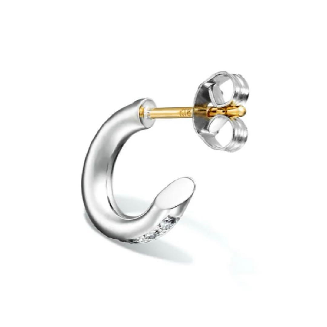 限定価格 CAREERING HF00X SV DIA ピアス 片耳用