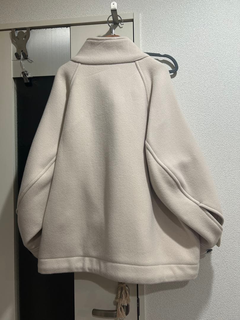 ジャケット・アウター HYKE DOUBLE FACE DUFFEL JACKET