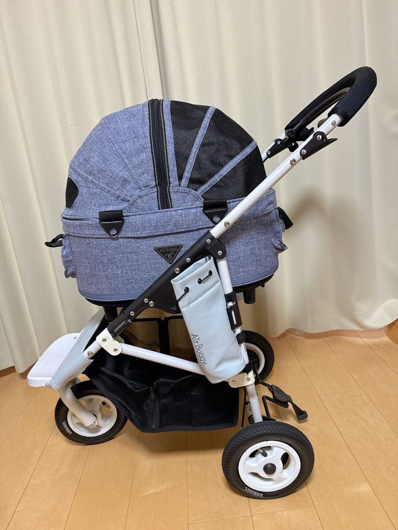 Airbuggy エアバキー ペットカート ブレーキ付き フレーム カバー付き