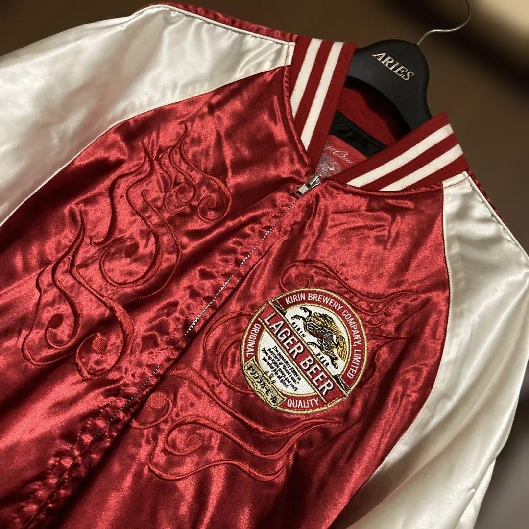 ケ*ン様 超〜イケてる‼️麒麟スカジャン ¥18999→現